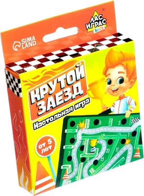 Настольная игра Лас Играс Kids. Крутой заезд / 6630526 - 