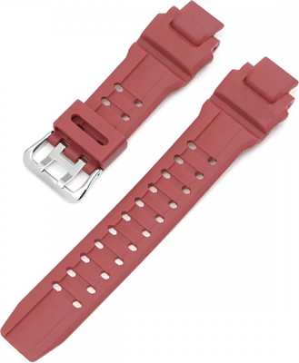 Ремешок для умных часов Rumi GWA для G-Shock GW-A1100/GW-A1000/GW-4000/GA-1000/G-1400 (красный, комплект для установки) - 