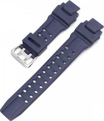 Ремешок для умных часов Rumi GWA для G-Shock GW-A1100/GW-A1000/GW-4000/GA-1000/G-1400 (темно-синий, компект для установки) - 