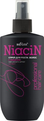 Спрей для волос Belita Professional Hair Care для роста волос с ниацином (240мл) - 