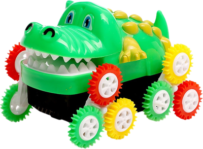 Игрушка детская Sima-Land Машинка-перевертыш. Крокодил 1132A / 10636433 (зеленый) -