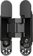 Петля дверная Val De Fiori CDH-3D 135x27 MBL (2шт, черный матовый) - 
