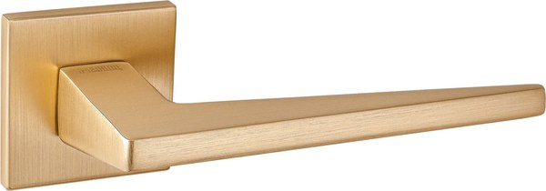Ручка дверная Ренц Сорренто INDH 321-03 slim SSG (золото матовое сатинированное)