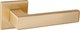 Ручка дверная Ренц Корсико INDH 323-03 slim SSG (золото матовое сатинированное) - 