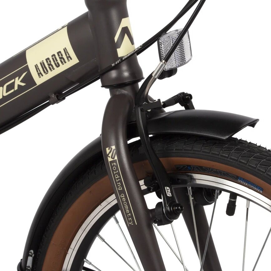 Велосипед Novatrack 20 Aurora 20FAURORA6S.BN4 (коричневый, разобранный, в коробке) — фото 4