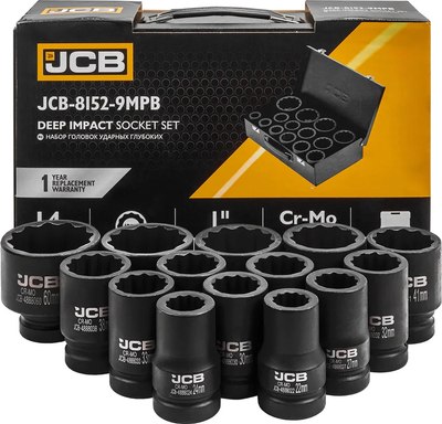 

Набор головок слесарных, 8152-9MPB