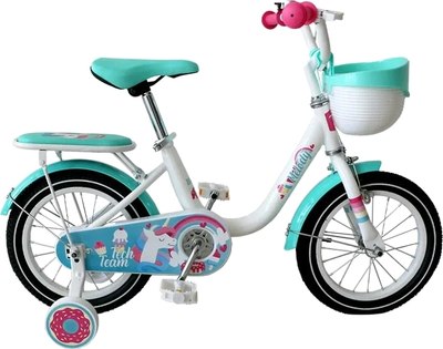 Детский велосипед Tech Team Melody 16 / NN012351 (морская волна/бирюзовый, разобранный, в коробке) - 