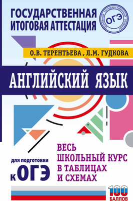 

Учебное пособие, ОГЭ. Английский язык. Весь школьный курс в таблицах