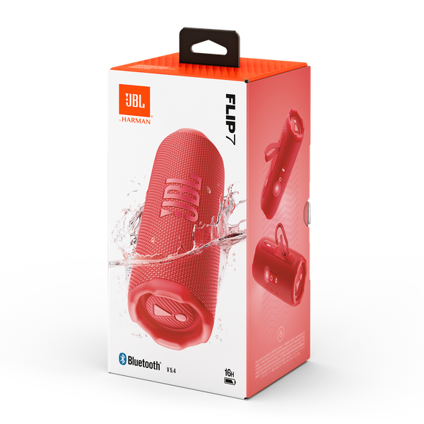Портативная колонка JBL Flip 7 (красный)