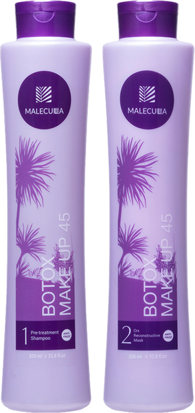 Набор косметики для волос Malecula Botox Make Up 45 White Шампунь+Маска