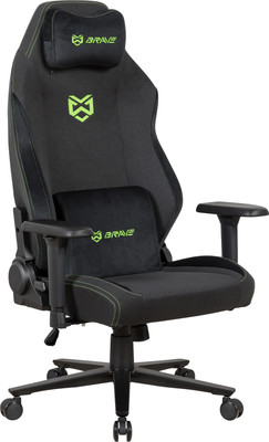 Кресло геймерское Brave AF-1-2 (Grizzly Black/Green) - 