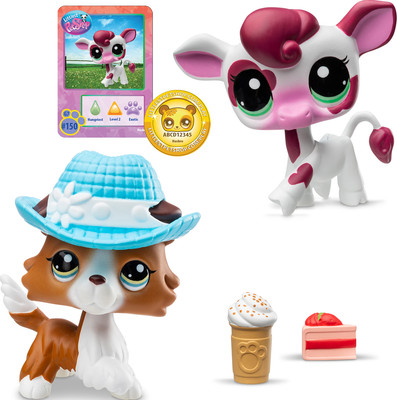 Игровой набор Hasbro Littlest Pet Shop Пара друзей / 00625_LPS -