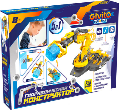 Научная игра Givito Гидравлический робот-рука / G2411-488  -