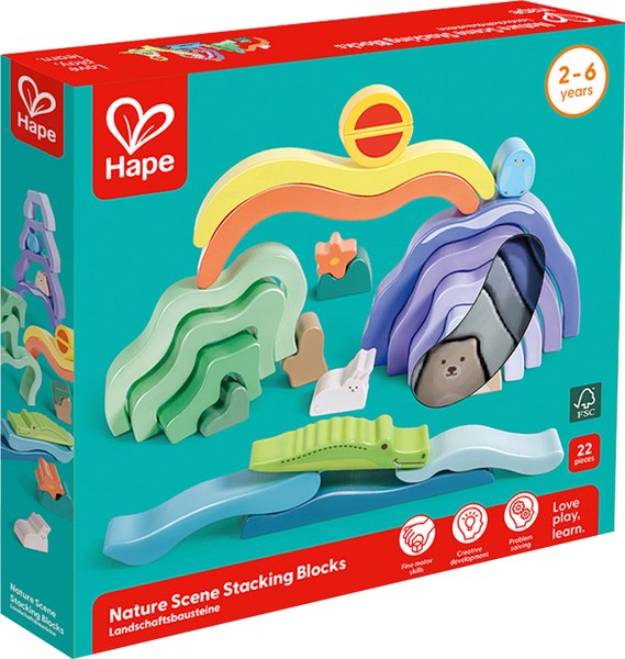 Развивающий игровой набор Hape По всему миру В джунглях, 3в1 / E0499_HP