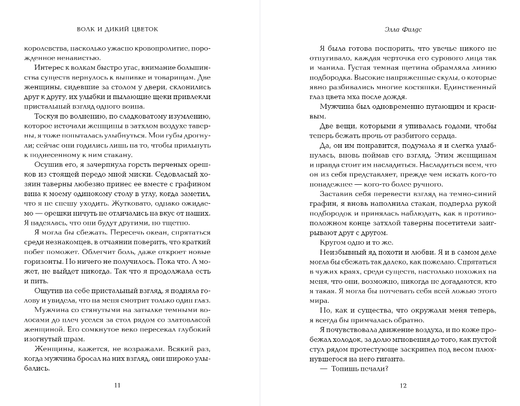 Художественная книга Эксмо Волк и дикий цветок, твердая обложка (Филдс Элла) — фото 5