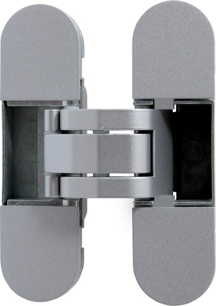 Петля дверная Аллюр Арт 110x30 3D скрытая (2шт, матовый никель)