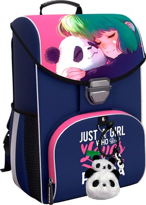 

Школьный рюкзак, ErgoLine 15L Panda Hugs / 62787