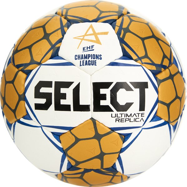Гандбольный мяч Select Ultimate Replica v24 / 1670850990 (размер 1, золотой/белый)