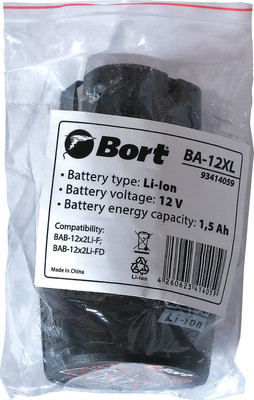 

Аккумулятор для электроинструмента, BA-12XL (93414059)