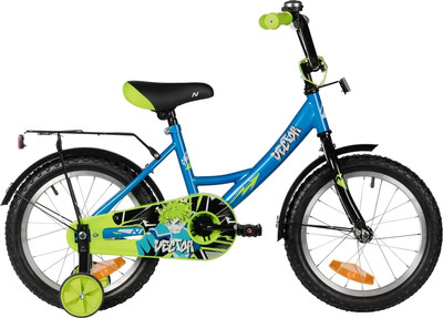 Детский велосипед Novatrack Vector 16 / 163VECTOR.BL5 (синий, разобранный, в коробке) - 