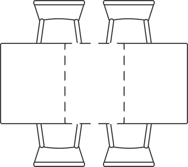 Купить Обеденный стол Woodville Бронхольм 140-200х80х77 / 532397 в Слуцке