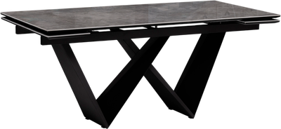 Обеденный стол Woodville Бор 180-240х90х78 / 588043 (baolai/черный) - 