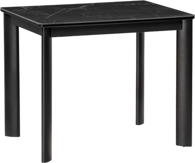 Обеденный стол Woodville Кина 90-130х65х76 / 588063 (shakespeare black/черный) - 