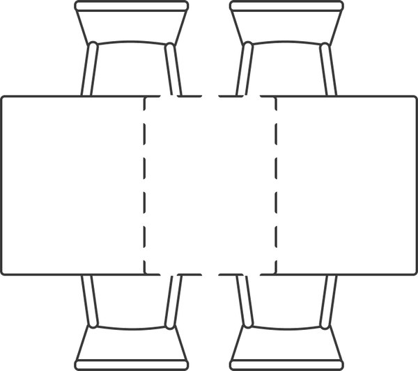 Купить Обеденный стол Woodville Бейкер 120-152х70х75 / 551080 в Слуцке