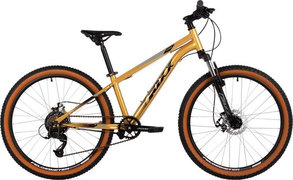 Велосипед Foxx Caiman JR 24 / 24SHD.CAIMAN.12GD5 (золото, разобранный, в коробке)
