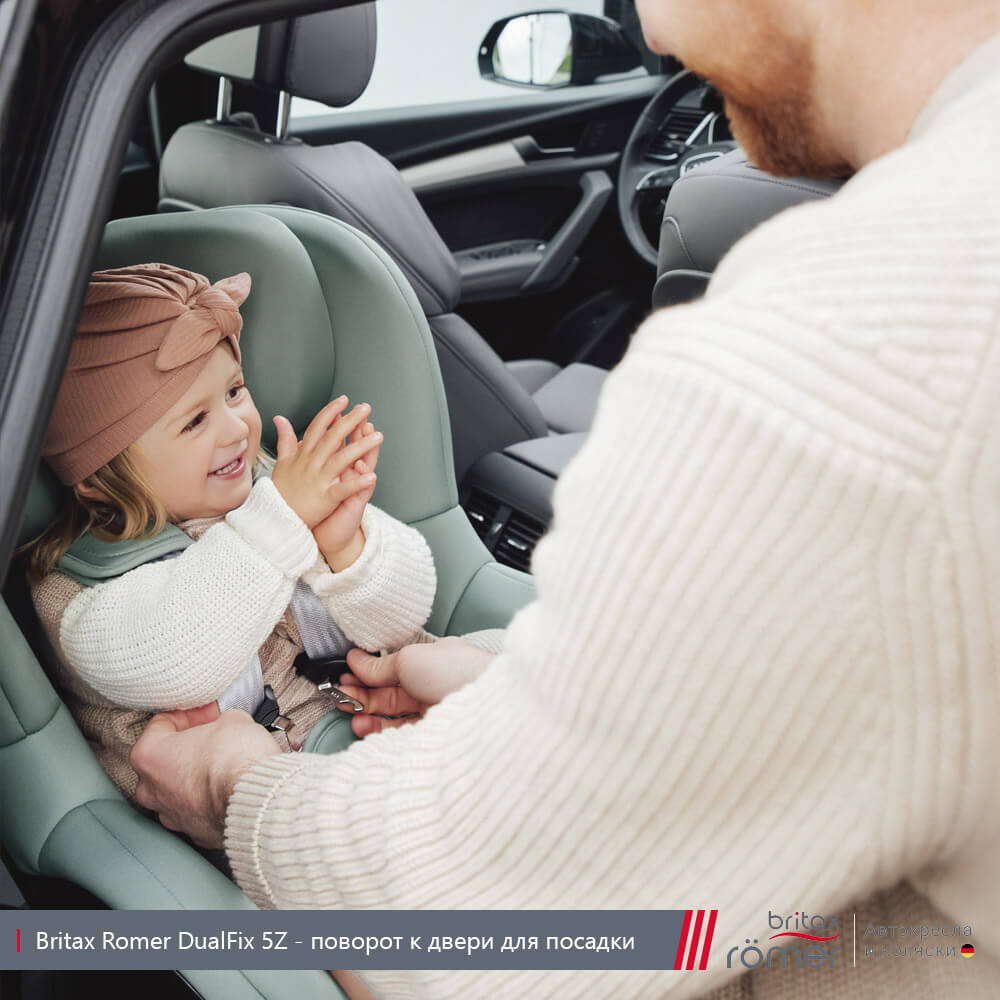 Автокресло Britax Romer Dualfix 5Z Classic (Deep Black) — фото 6