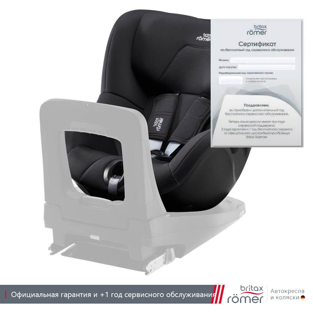 Автокресло Britax Romer Dualfix 5Z Classic (Deep Black) — фото 2