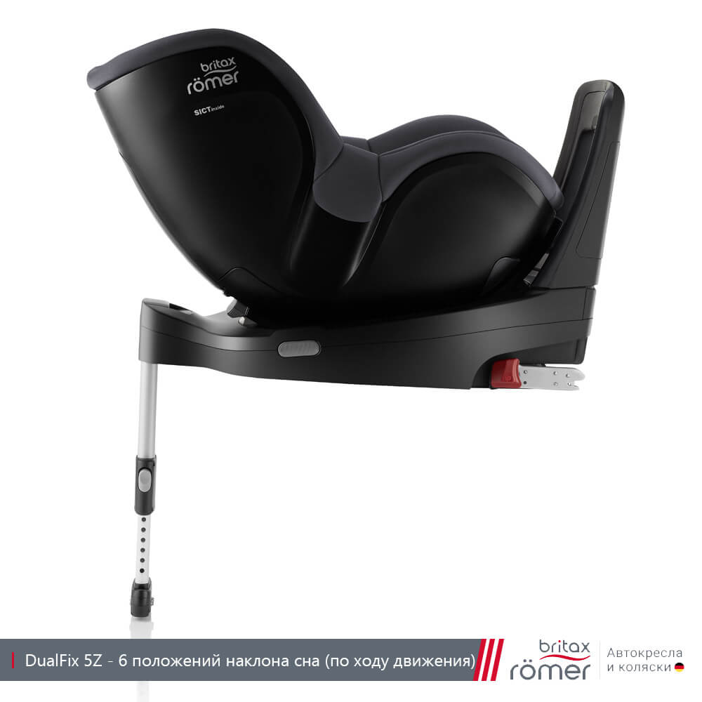 Автокресло Britax Romer Dualfix 5Z Classic (Deep Black) — фото 4