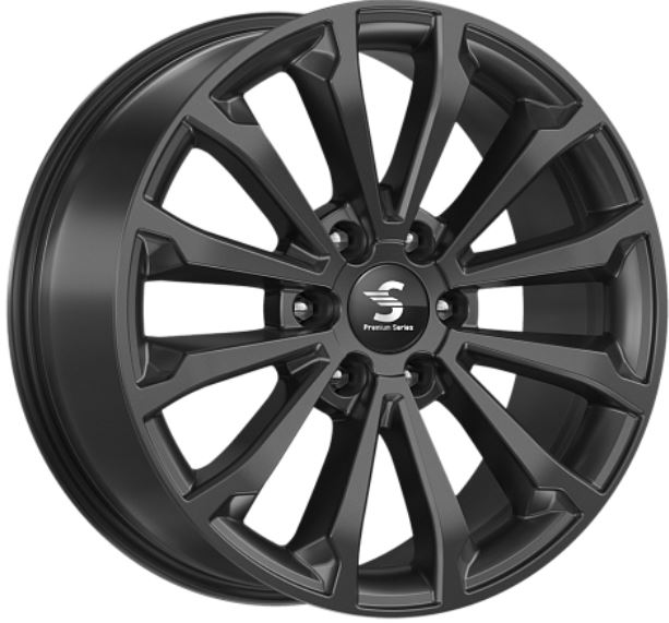 Литой диск SKAD Premium КР006 Land Cruiser 20x8.5" 6x139.7мм ET 25мм DIA 106.1мм (Fury Black)