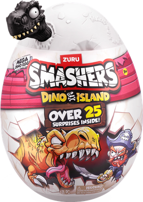 Набор игрушек-сюрпризов Zuru Smashers. Остров динозавров. Большое яйцо / 44191 - 