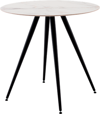 Обеденный стол Stool Group Ники круглый керамика / vd-niki-ij-800 (Ice Jade 800) - 