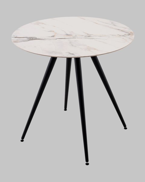 Купить Обеденный стол Stool Group Ники круглый керамика / vd-niki-ij-800 в Гродно