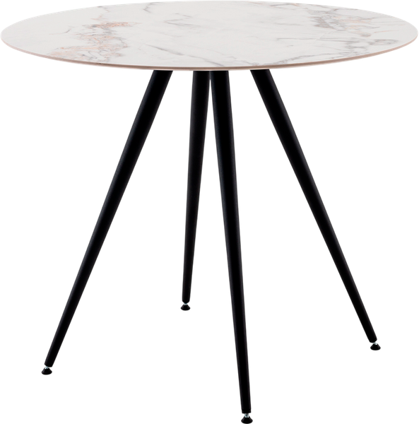 Обеденный стол Stool Group Ники круглый керамика / vd-niki-ij-900