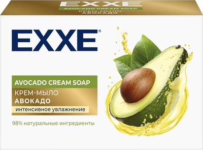 Мыло твердое Exxe Авокадо (90г) - 