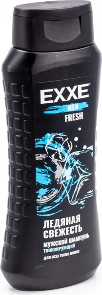 Шампунь для волос Exxe Men Fresh Тонизирующий для всех типов волос (400мл)