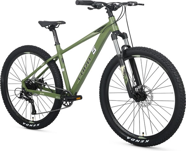 Велосипед Cord 5Bike 27.5 M400 2025 / CRD-M5-2712-17 (хаки, разобранный, в коробке)