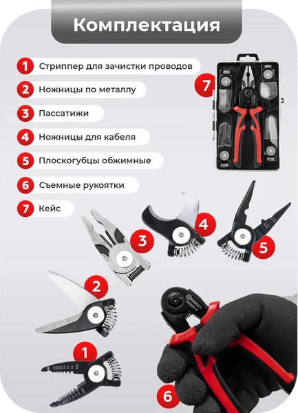 Плоскогубцы ForceKraft FK-611200-6 (65030)
