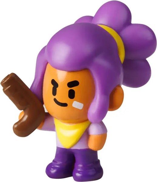 Набор фигурок коллекционных Brawl Stars Шелли и Роза / BRW2015B