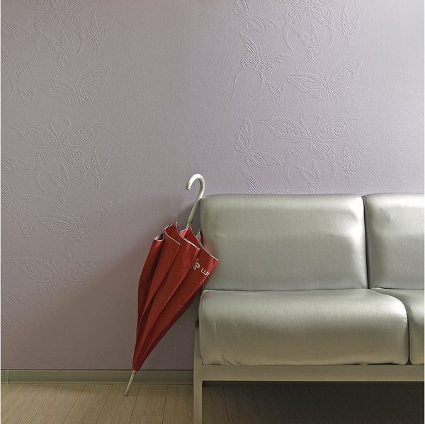 Стеклообои WELLTON Decor Бабочки / WD830 (12.5 м)