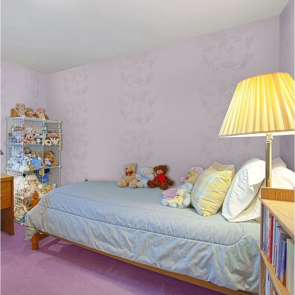 Стеклообои WELLTON Decor Бабочки / WD830 (12.5 м)