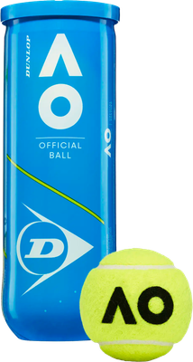Набор теннисных мячей DUNLOP Australian Open GrandSlam / 601602 (4шт) - 