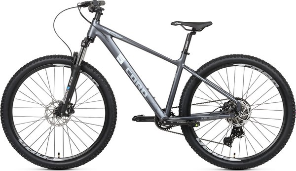 Велосипед Cord 5Bike 27.5 M500 2025 / CRD-M5-2712P-17 (черный матовый, разобранный, в коробке)