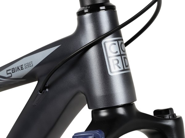 Велосипед Cord 5Bike 29 M500 2025 / CRD-M5-2912P-22 (черный матовый, разобранный, в коробке)