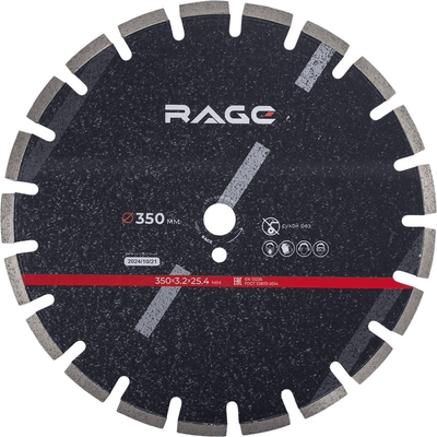 Отрезной диск алмазный Vira Rage 350мм / 600353 -