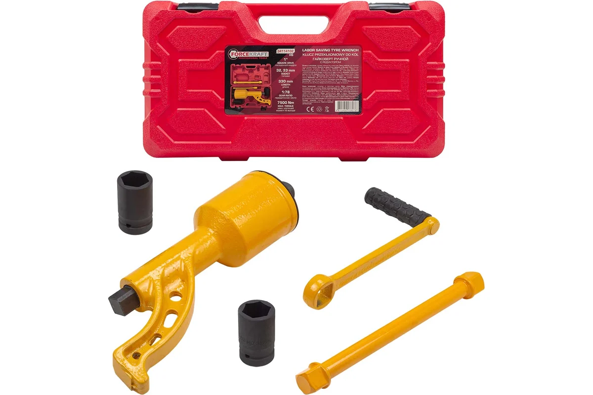 Гайковерт ручной ForceKraft FK-34114102 HS (59986)