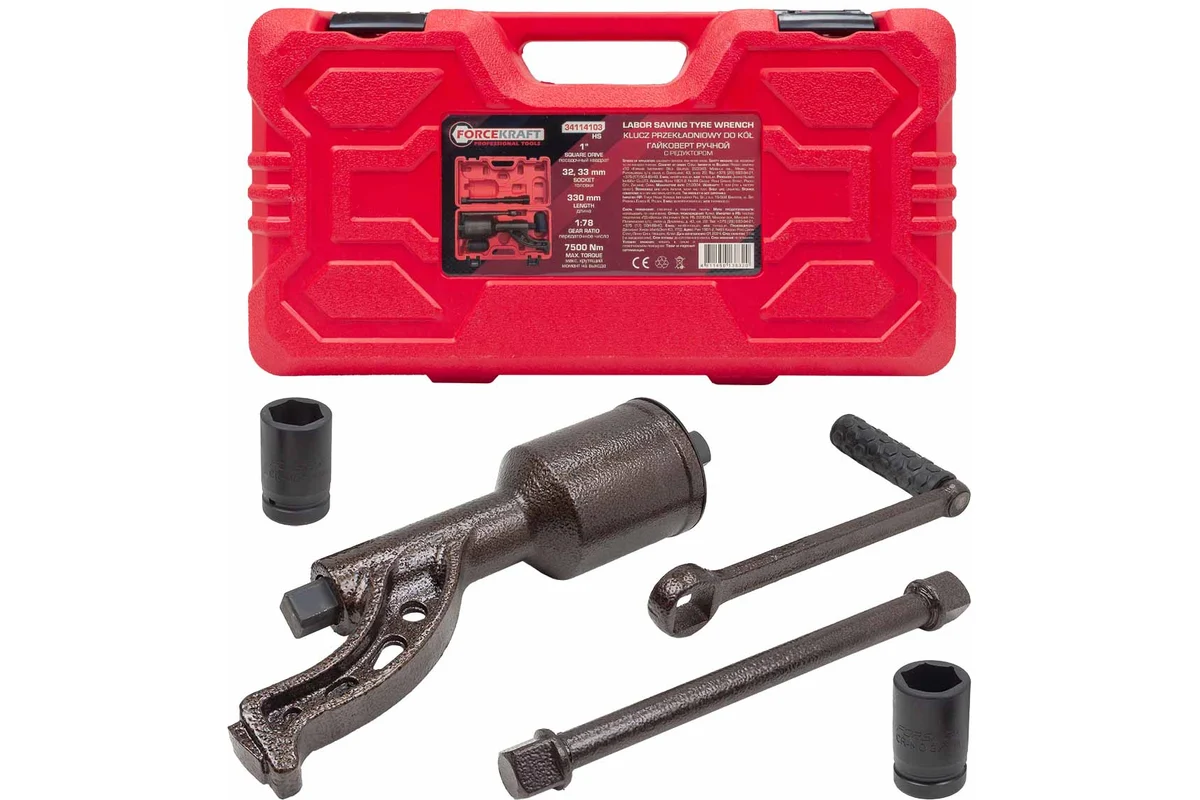 Гайковерт ручной ForceKraft FK-34114103 HS (59991)